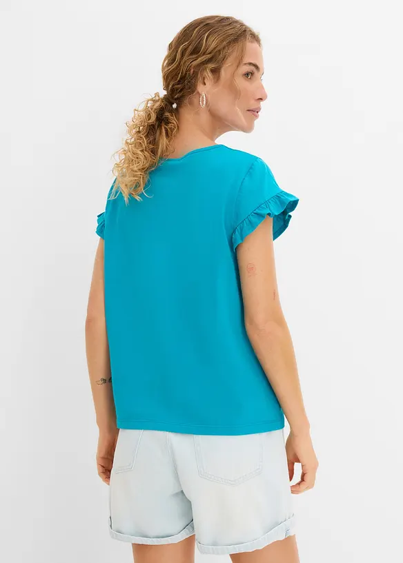 T-shirt &agrave; ruch&eacute;s, bonprix