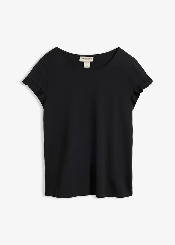 T-shirt &agrave; ruch&eacute;s, bonprix