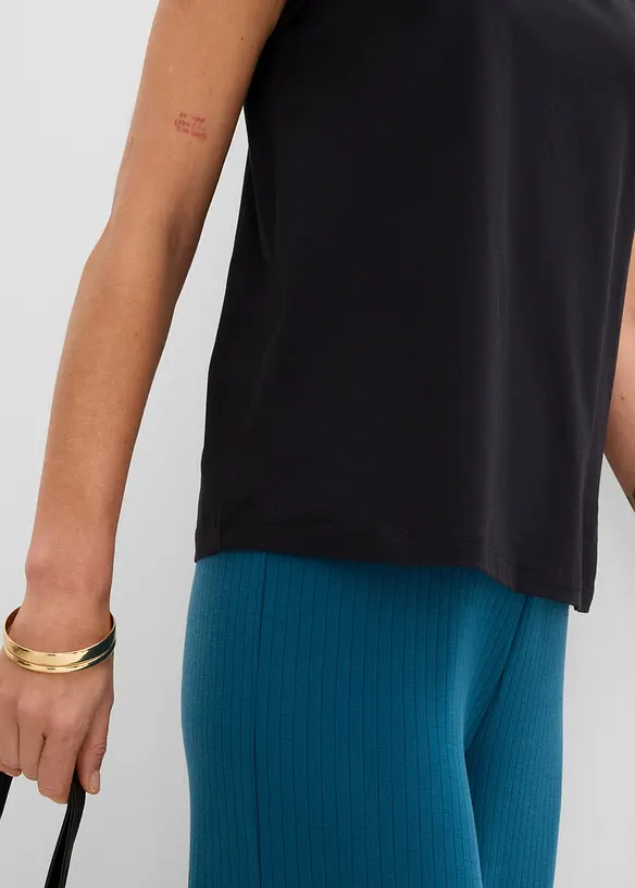 T-shirt &agrave; ruch&eacute;s, bonprix