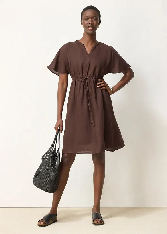 Kleid aus reinem Leinen, bonprix