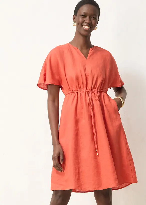 Robe 100% lin, bonprix