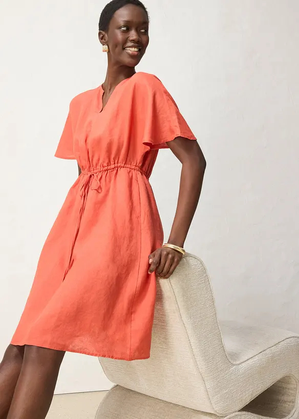 Robe 100% lin, bonprix
