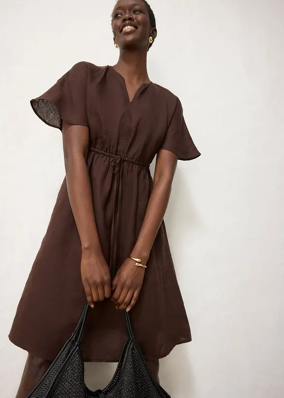 Kleid aus reinem Leinen, bonprix