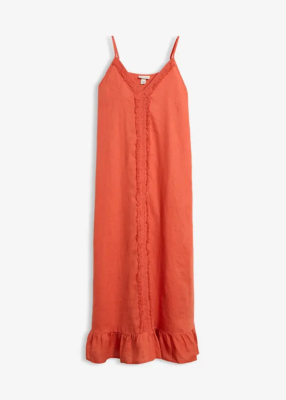 Robe longue 100% lin, bonprix