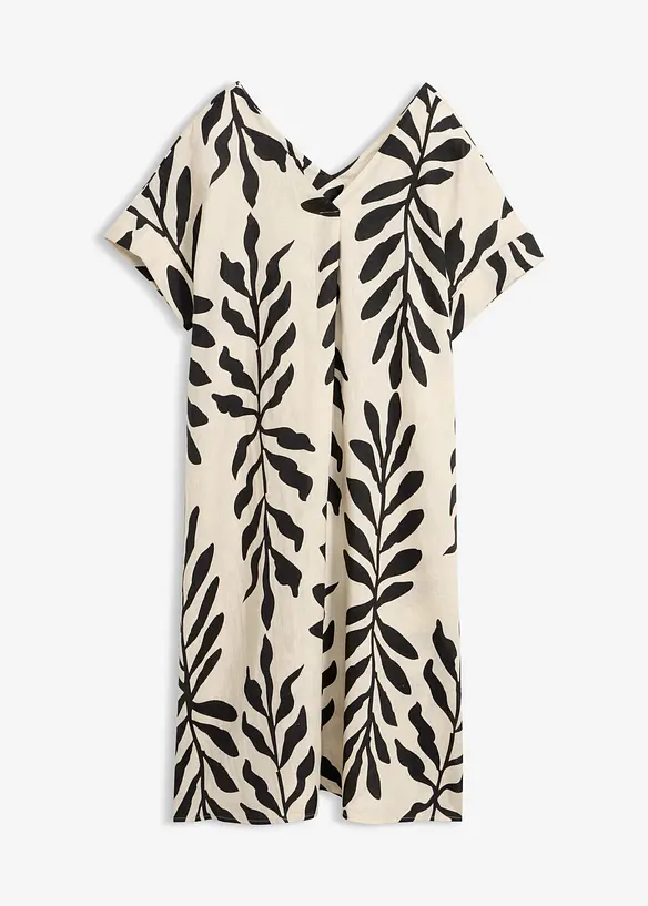 Robe caftan 100&nbsp;% lin, bonprix