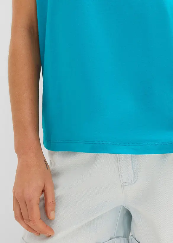 T-shirt &agrave; ruch&eacute;s, bonprix