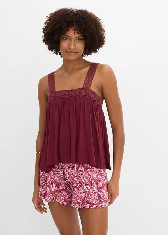 Top en viscose douce, bonprix