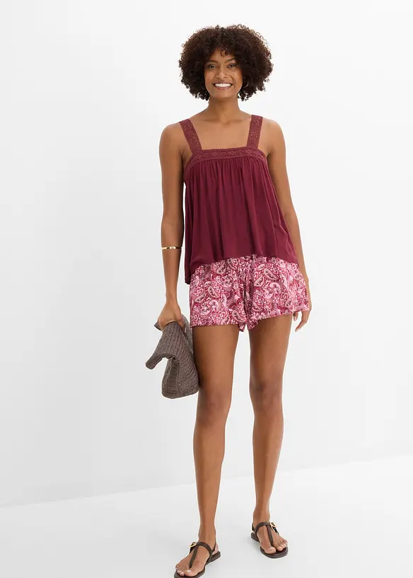 Top en viscose douce, bonprix