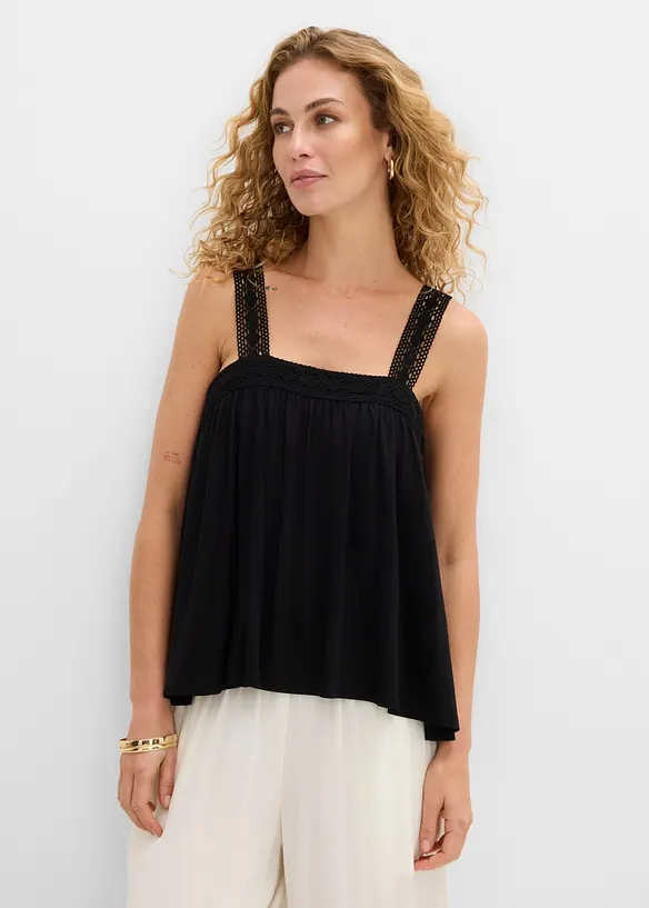 Top en viscose douce, bonprix