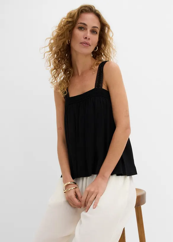 Top en viscose douce, bonprix