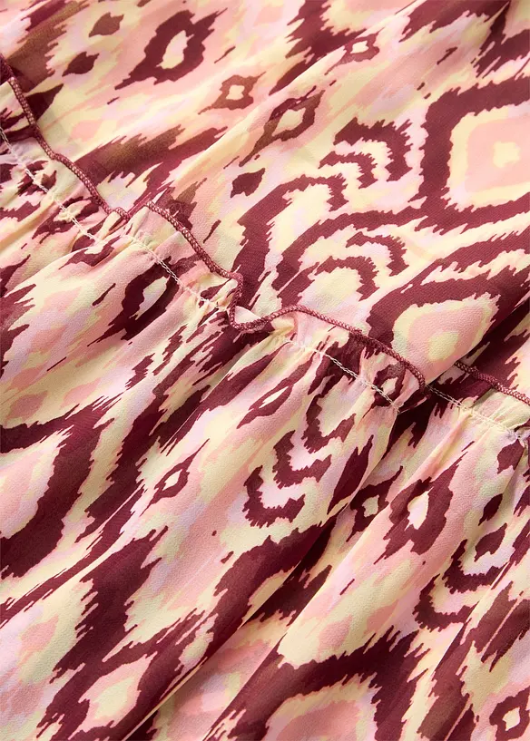 Stufenrock aus Chiffon, bonprix
