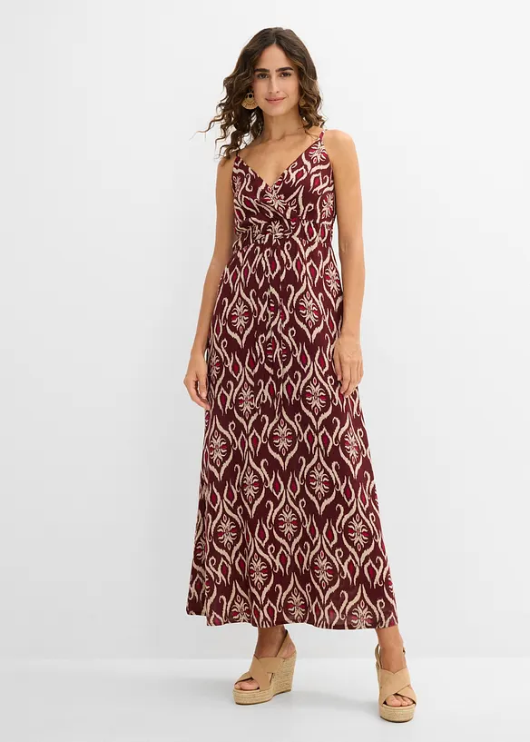 Maxikleid aus flie&szlig;ender Viskose, bonprix