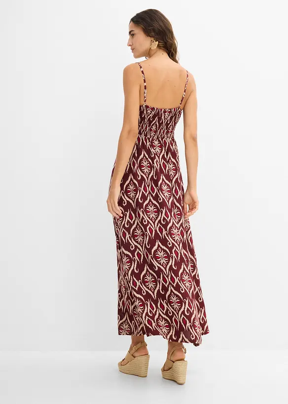 Maxikleid aus flie&szlig;ender Viskose, bonprix