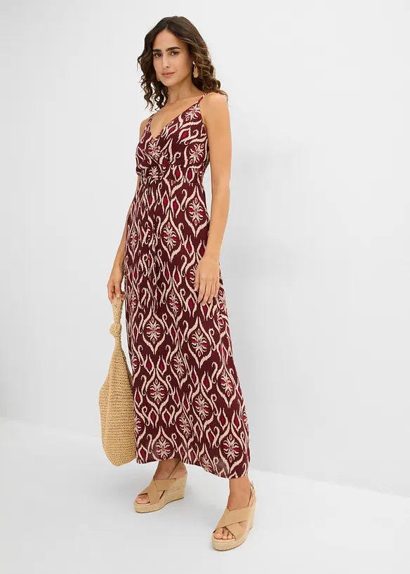 Maxikleid aus flie&szlig;ender Viskose, bonprix