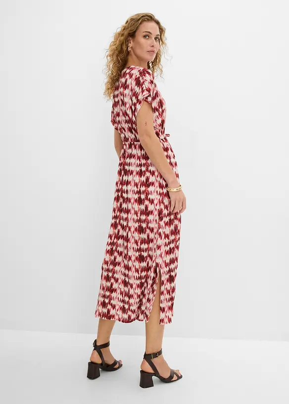 Maxikleid aus strukturierter Viskose, bonprix