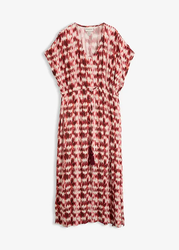 Maxikleid aus strukturierter Viskose, bonprix