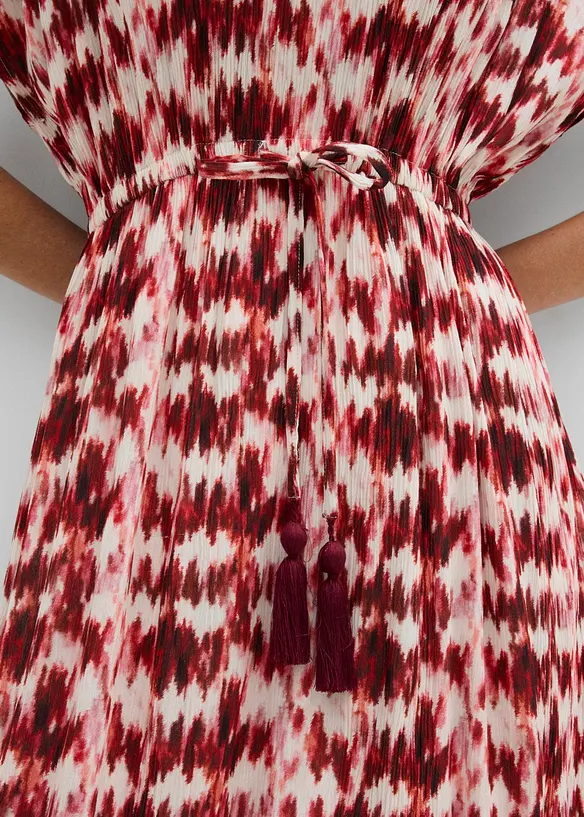 Maxikleid aus strukturierter Viskose, bonprix