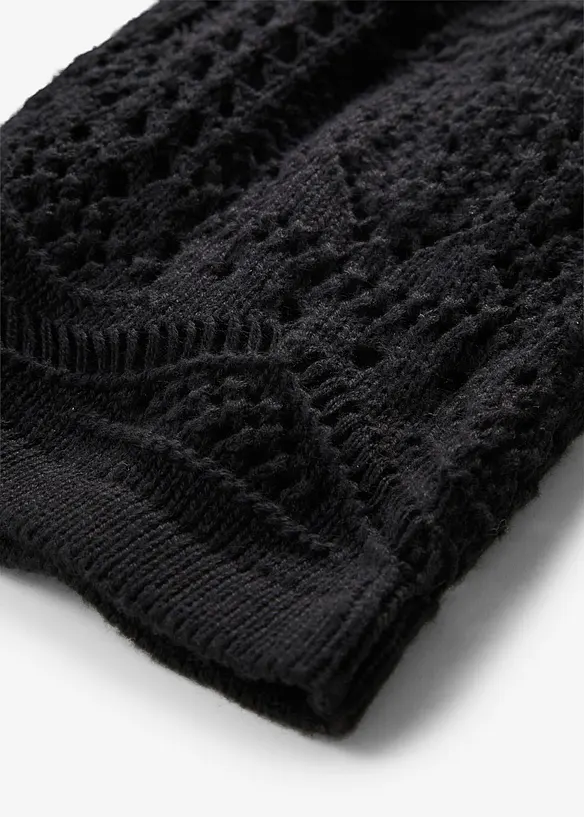 Short en maille ajour&eacute;e, bonprix