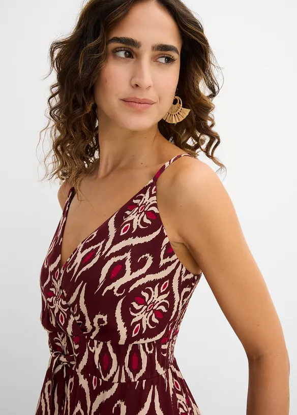 Maxikleid aus flie&szlig;ender Viskose, bonprix