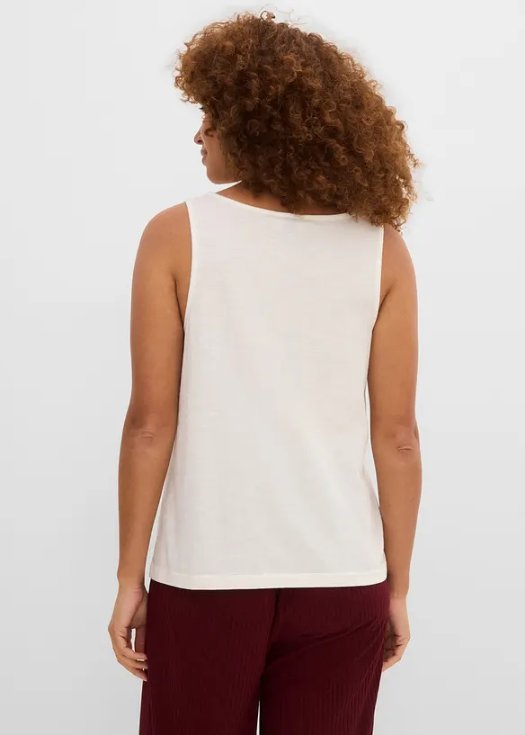 Top aus Bio-Baumwoll-Flammgarn, bonprix