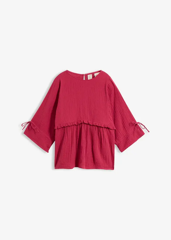 Blouse en gaze de coton, bonprix