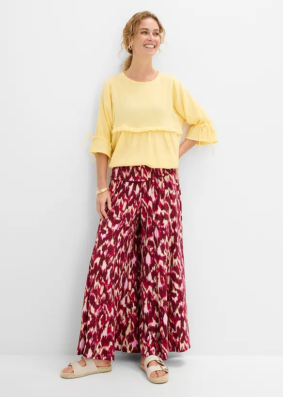 Blouse en gaze de coton, bonprix