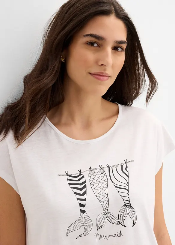 Longshirt aus reiner Bio-Baumwolle, bonprix