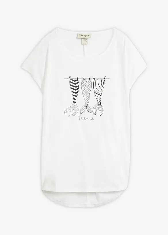Longshirt aus reiner Bio-Baumwolle, bonprix