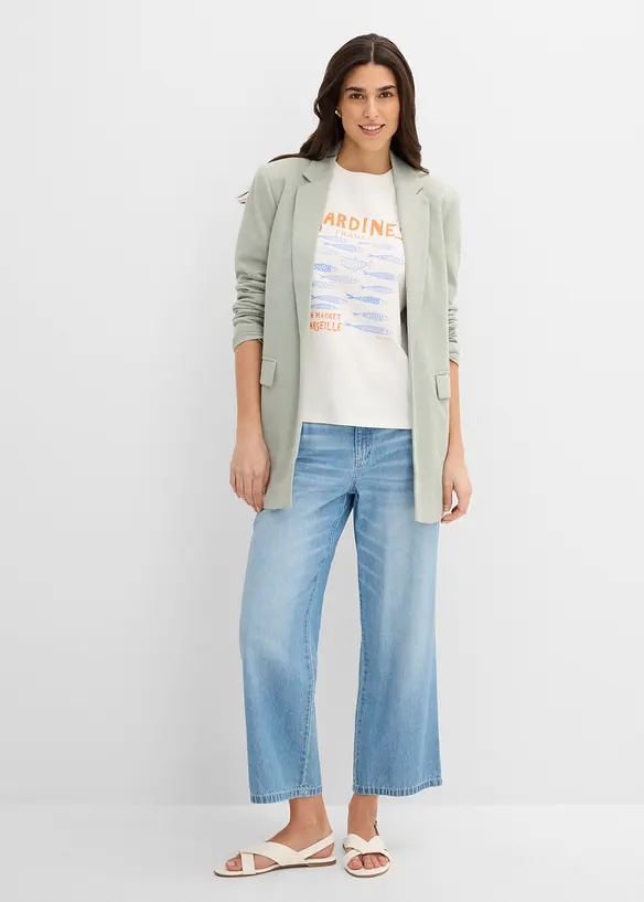 T-shirt en coton &eacute;pais, bonprix