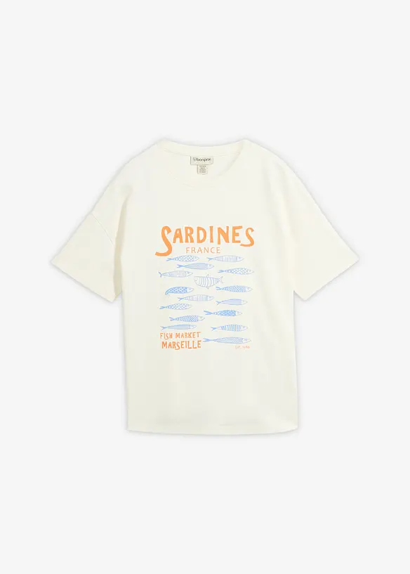 T-shirt en coton &eacute;pais, bonprix
