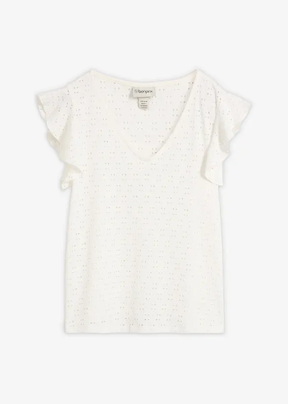 T-shirt en mati&egrave;re douce, bonprix