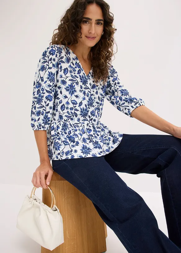 T-shirt tunique, bonprix