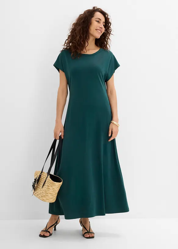 Midikleid aus softem Viskose-Mix, bonprix