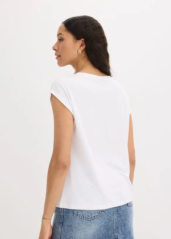 T-shirt en viscose douce, bonprix