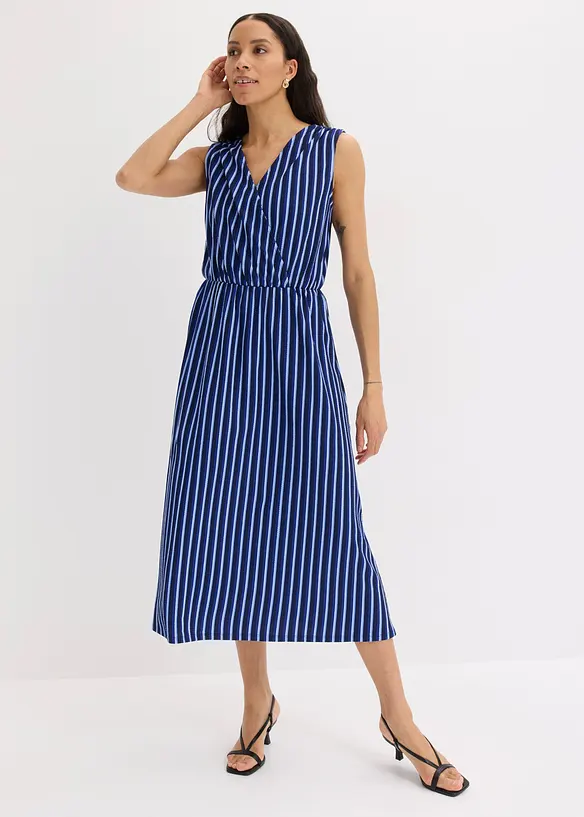 Jerseykleid aus strukturiertem Cr&ecirc;pe, bonprix