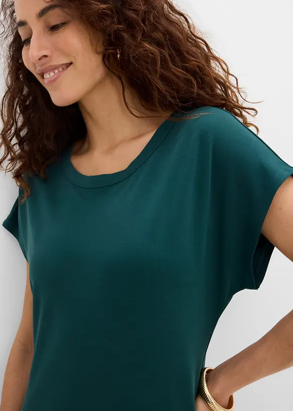 Midikleid aus softem Viskose-Mix, bonprix