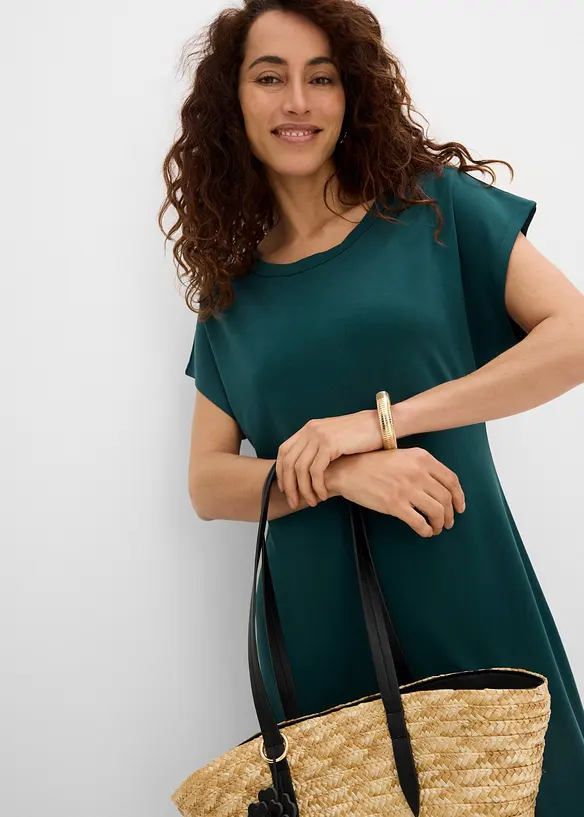Midikleid aus softem Viskose-Mix, bonprix