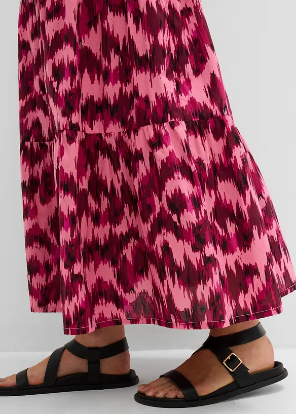 Jupe longue 100% coton, bonprix