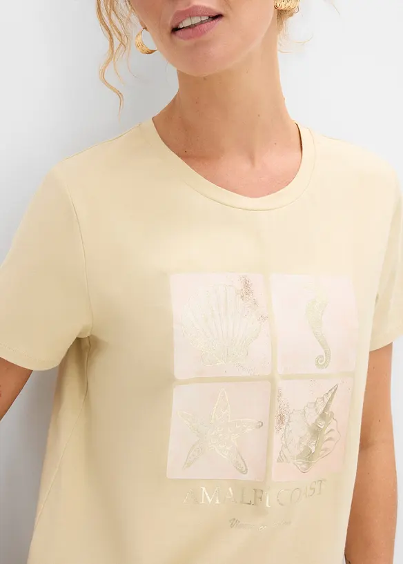 T-shirt en coton, bonprix