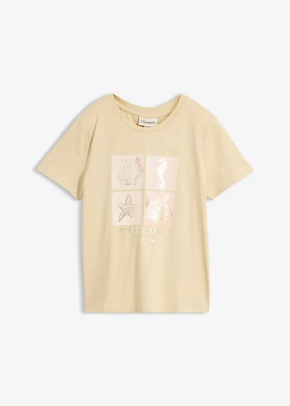T-shirt en coton, bonprix