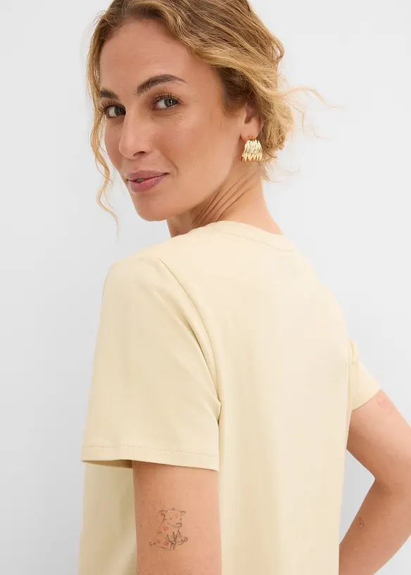 T-shirt en coton, bonprix