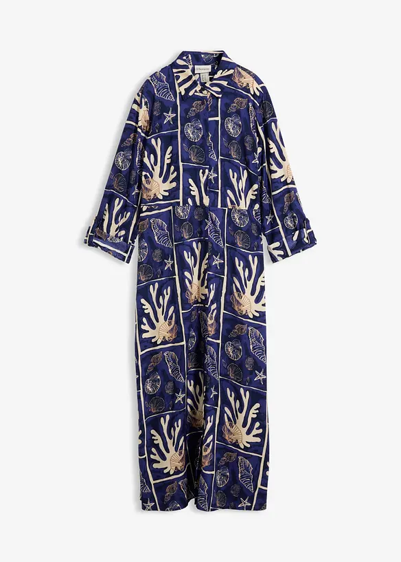 Robe-chemise en viscose fluide, bonprix