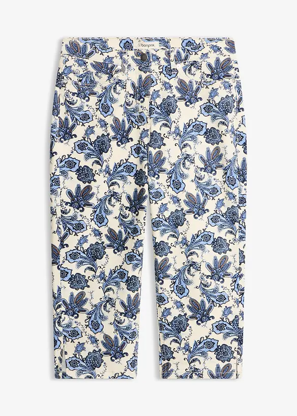Capri-Hose aus Baumwollstretch, bonprix