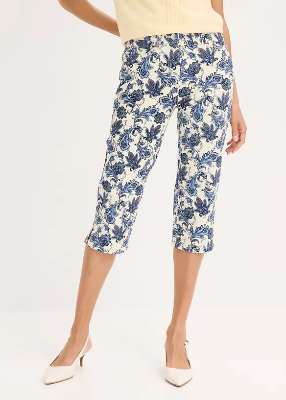 Capri-Hose aus Baumwollstretch, bonprix