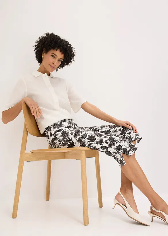 Capri-Hose aus Baumwollstretch, bonprix