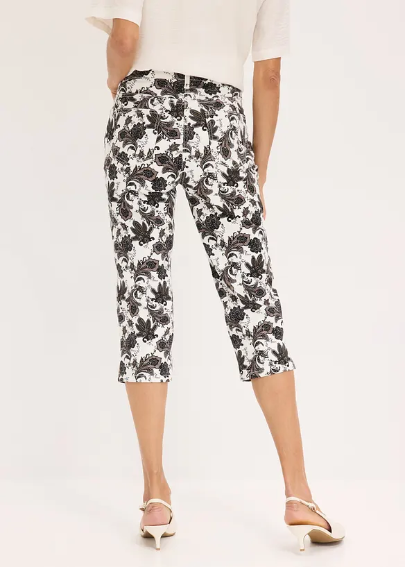 Capri-Hose aus Baumwollstretch, bonprix
