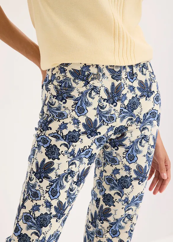Capri-Hose aus Baumwollstretch, bonprix