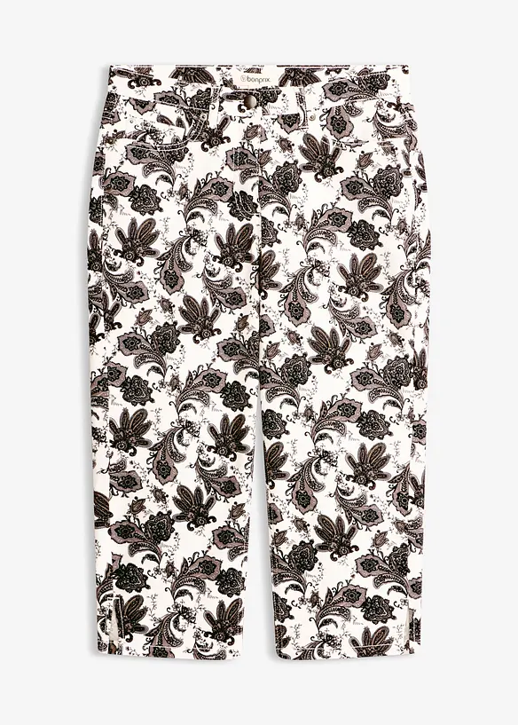 Capri-Hose aus Baumwollstretch, bonprix