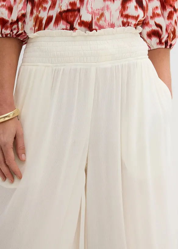 Jupe-culotte textur&eacute;e, bonprix