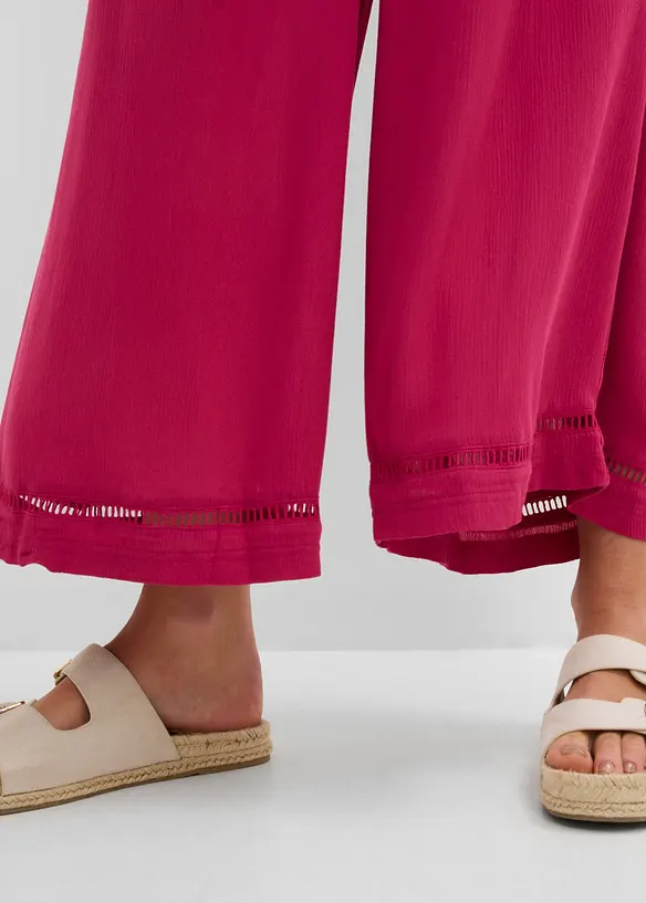 Jupe-culotte textur&eacute;e, bonprix